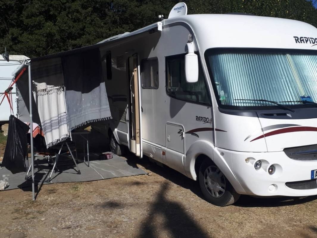 Camping Ranch de la Blache — Sítio de acampamento in Bauduen