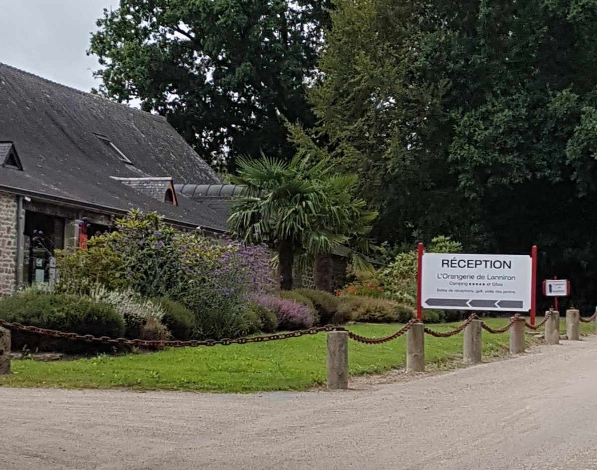 L'Orangerie de Lanniron — Sítio de acampamento in Quimper / Bretagne