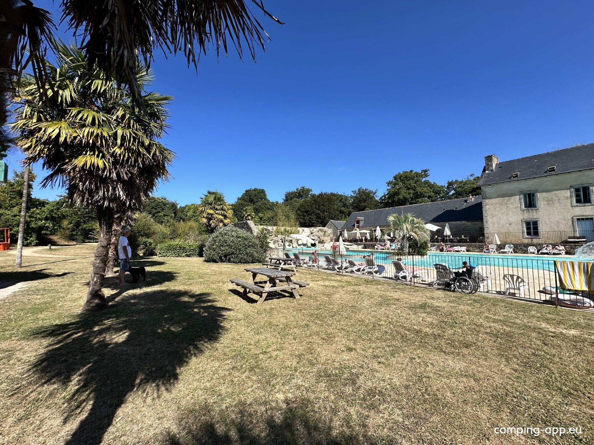 L'Orangerie de Lanniron — Campingplads in Quimper / Bretagne