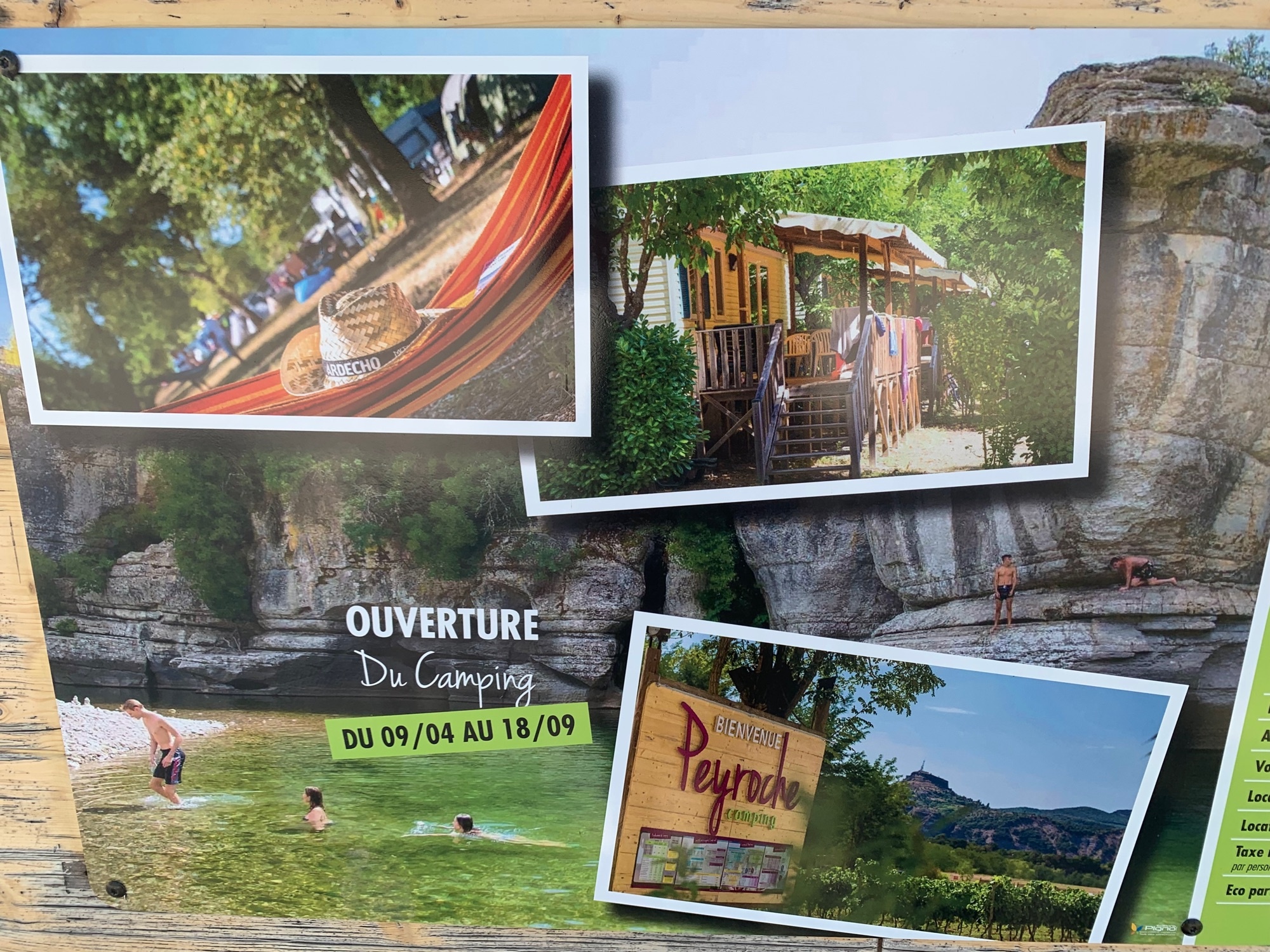 Camping Peyroche — Kamp yeri in Labeaume / Auvergne-Rhône-Alpes