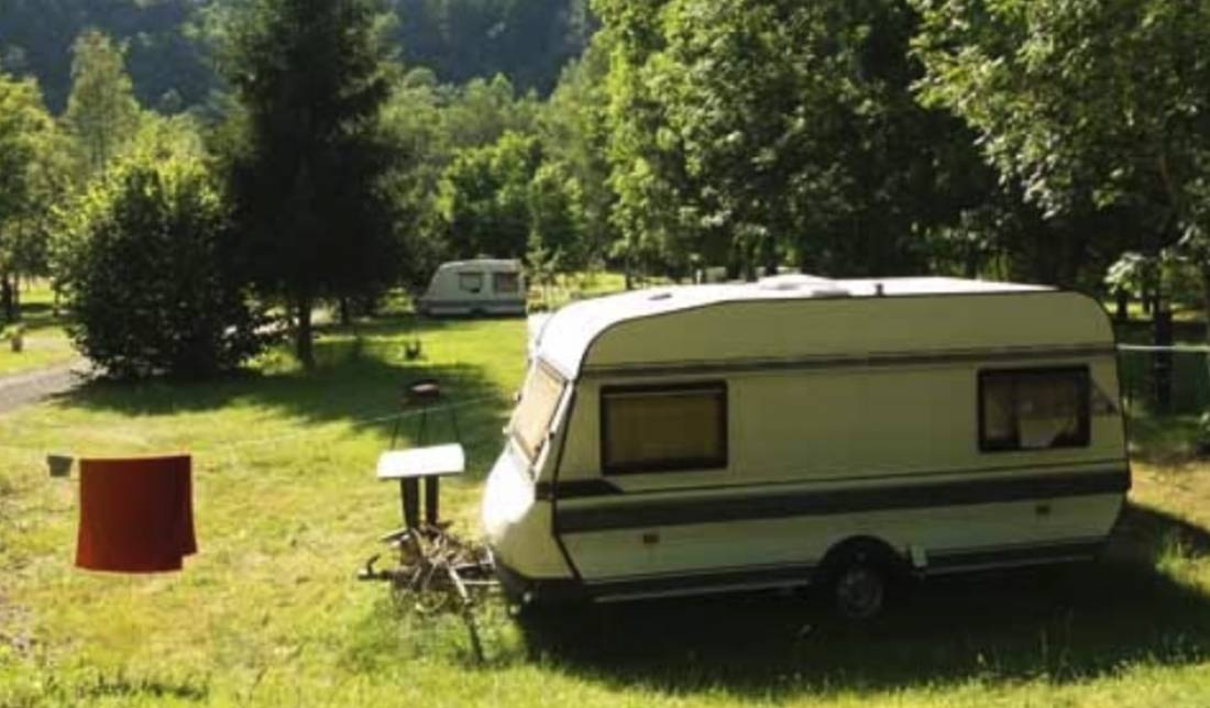 Camping Alleyras - Naturcamp'au fil de l'eau — Campingplats in Alleyras