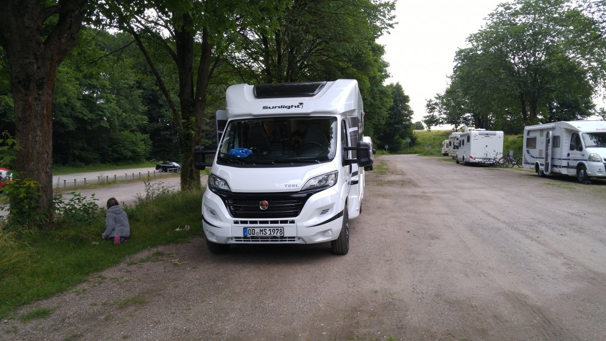 Wohnmobilstellplatz am Aquadies Egestorf — Karavan Sitesi in Egestorf