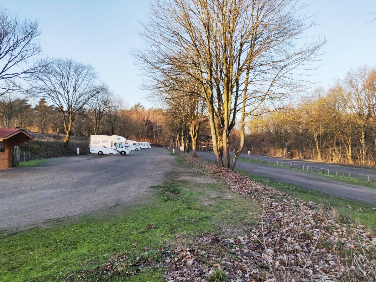 Wohnmobilstellplatz am Aquadies Egestorf — Sp. parking dla kamperów in Egestorf
