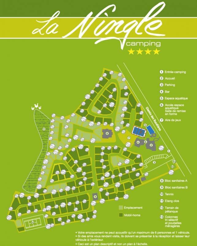 Camping La Ningle — Campingplads in Saint-Hilaire-de-Riez