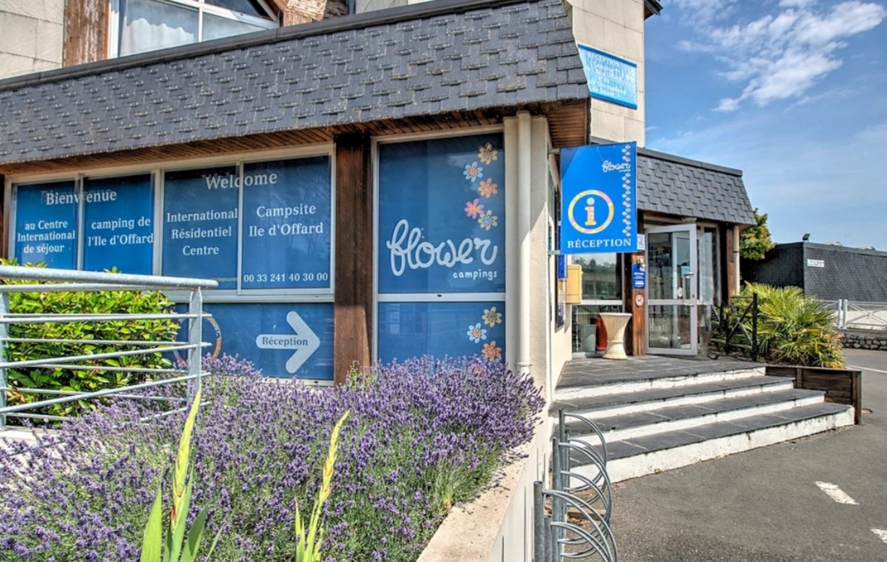 Camping l'Île d'Offard **** — Area da campeggio in Saumur / Pays de la Loire