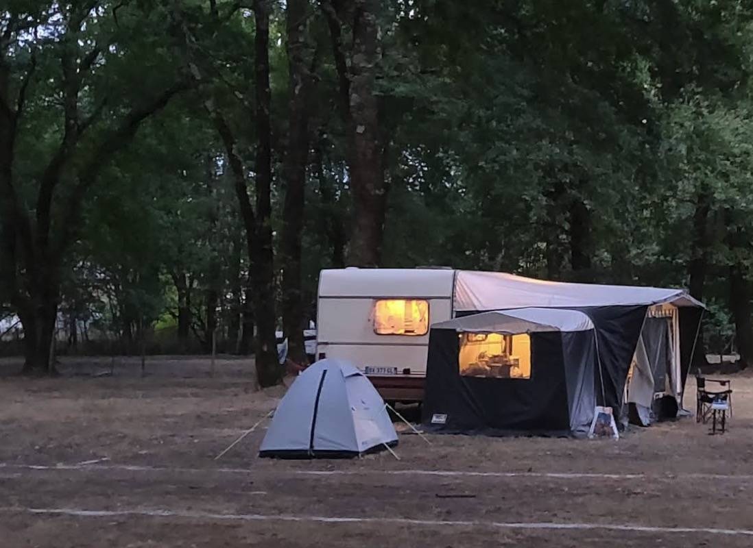 Camping Le Vieux Moulin *** — Area da campeggio in Vensac