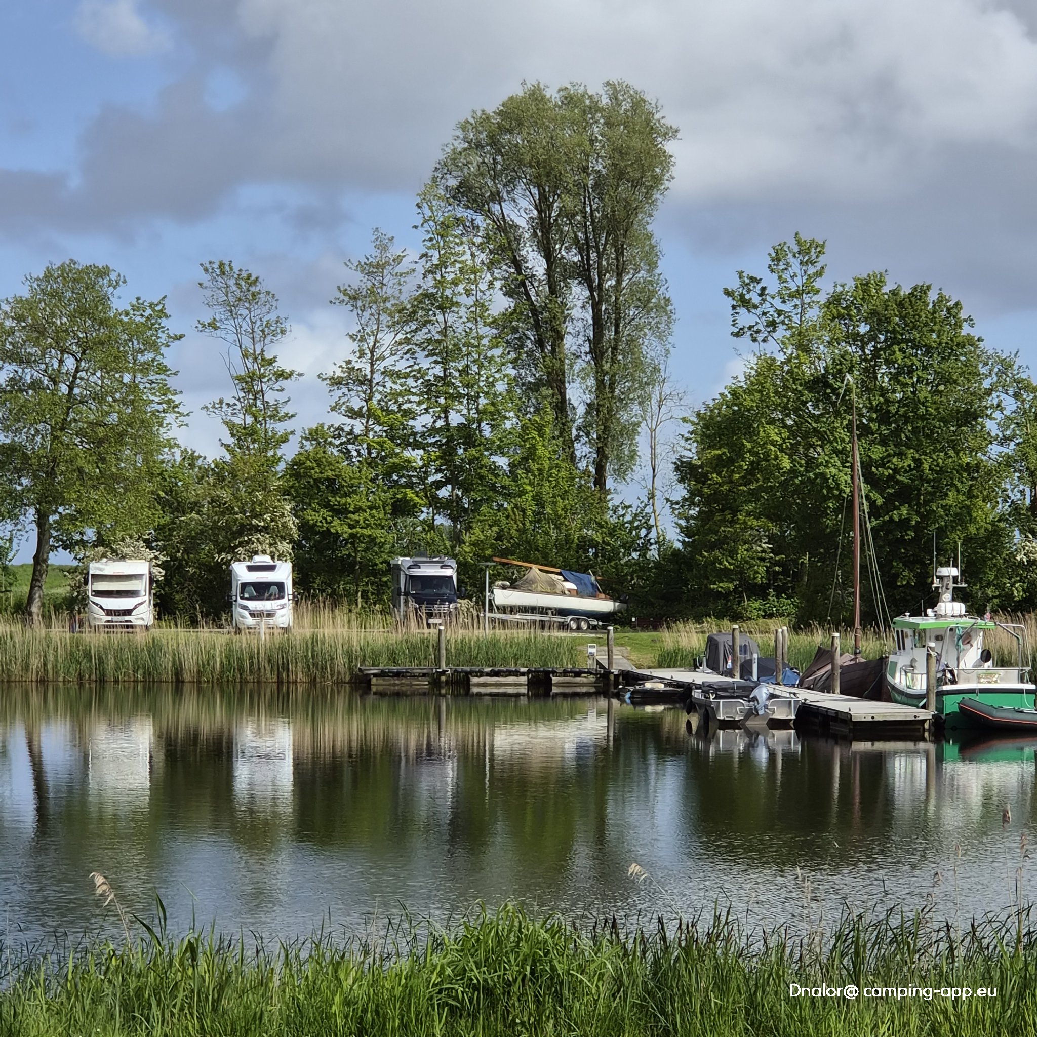 Haven Hunzegat — Ställplats in Zoutkamp