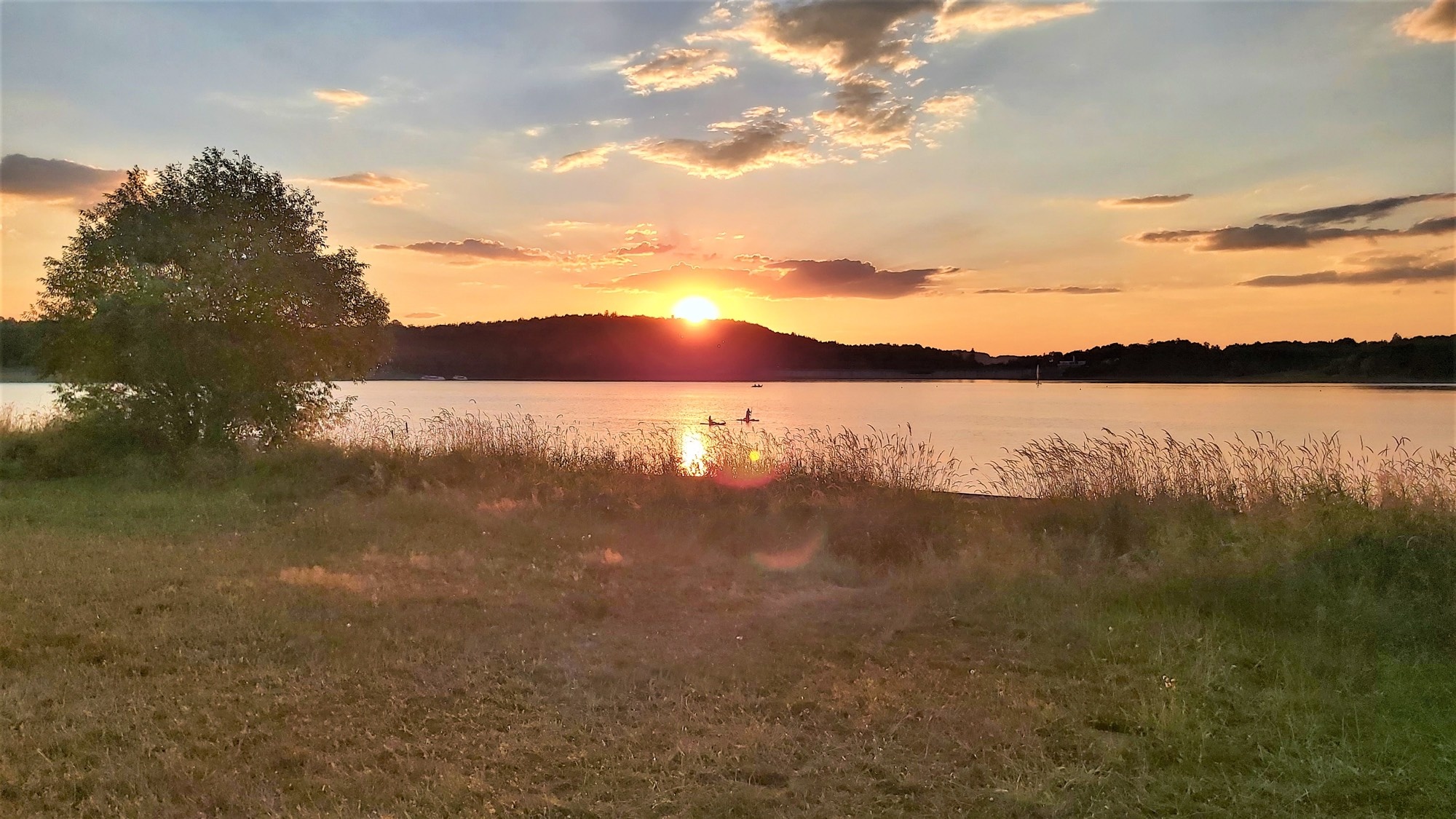 Wohnmobilstellplatz am FKK-Strand Talsperre Pöhl — Місце для кемперів in Pöhl