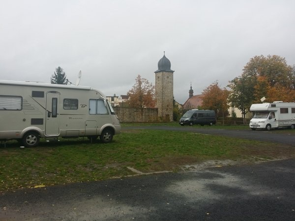 Stellplatz Ebern — Karavan Sitesi in Ebern