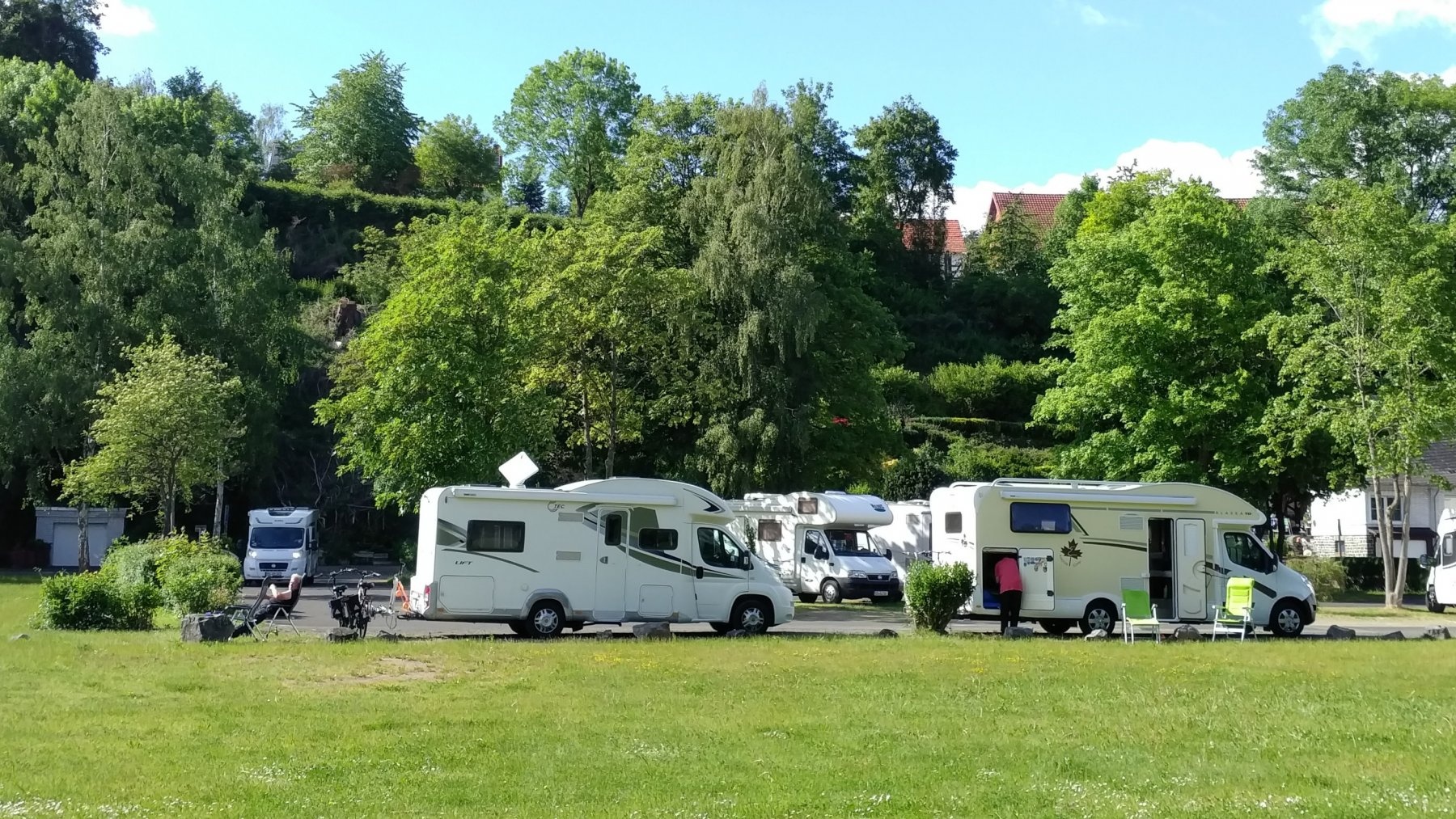 Wohnmobilstellplatz Hemfurth/Edersee — Stellplatz in Edertal