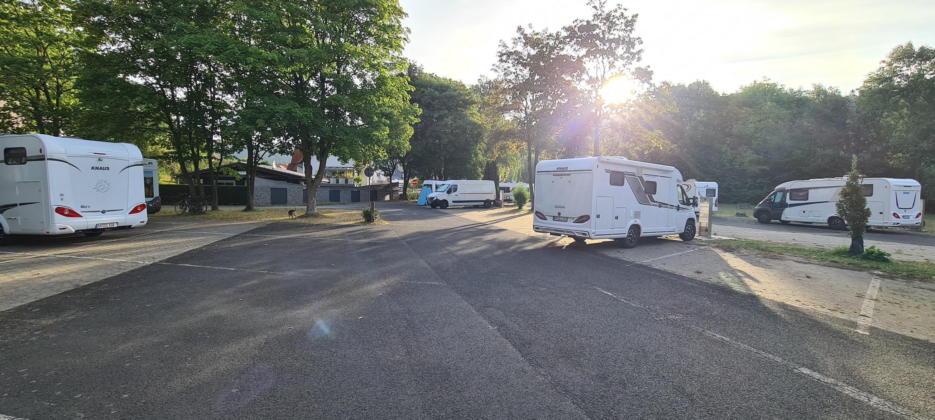 Wohnmobilstellplatz Hemfurth/Edersee — Sítio para autocaravanas in Edertal