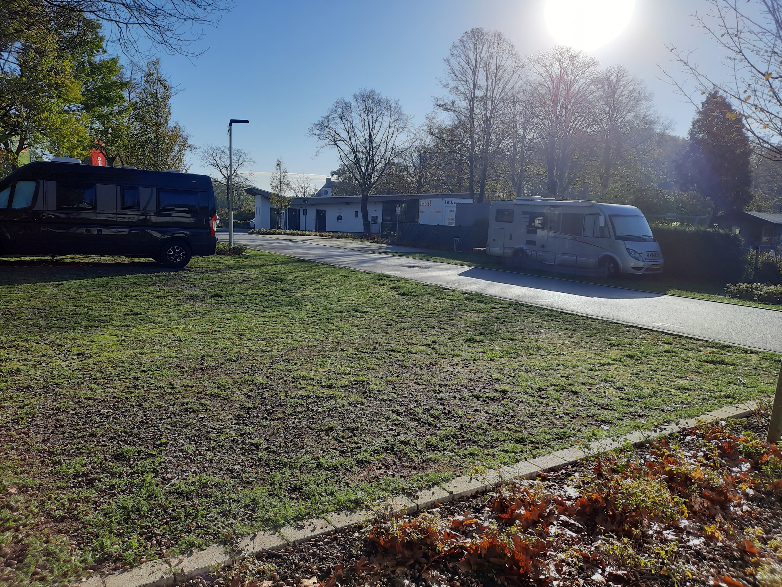 Stellplatz Emmerich Hochelten — Sítio para autocaravanas in Emmerich