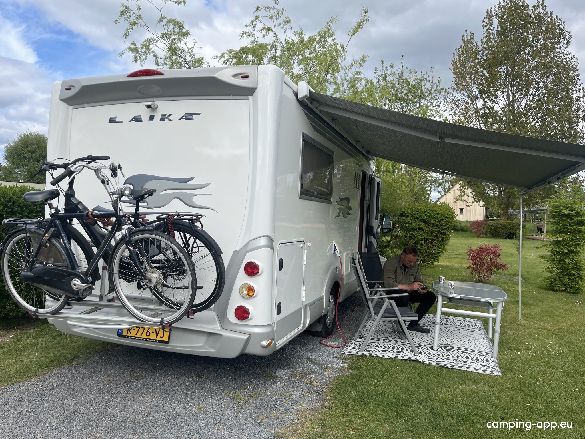 Camping Le Lieu Castel — Campingplatz in Gonneville-sur-Mer / Normandie