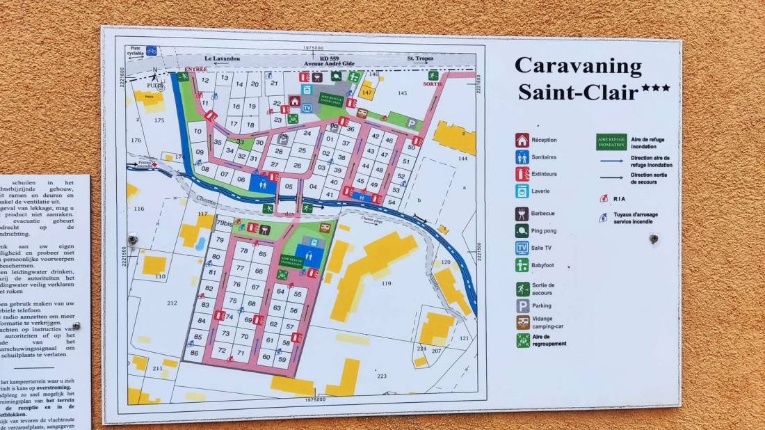 Caravaning Saint Clair — Camping in Le Lavandou / Provence-Alpes-Côte d'Azur