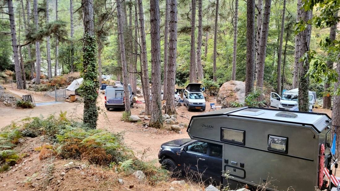 Camping Tuani — Campingplass in Corte / Corse