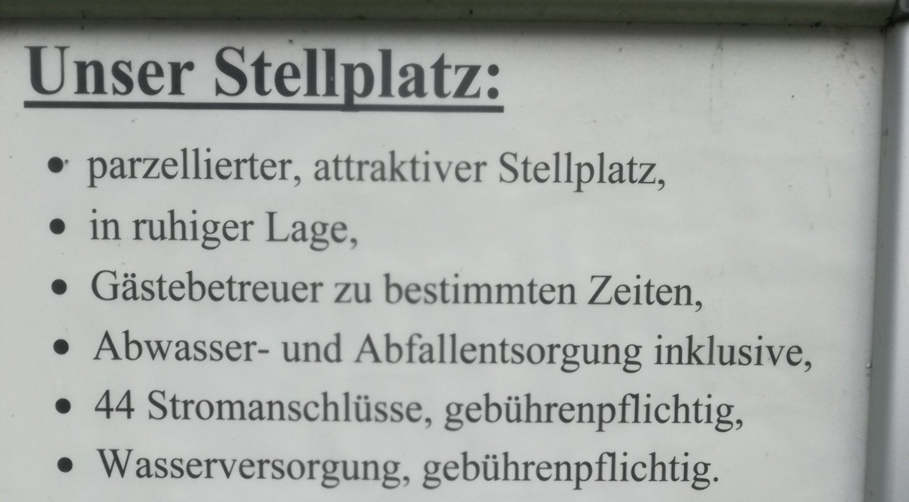 Stellplatz Am Holländer See Geldern — Sp. parking dla kamperów in Geldern