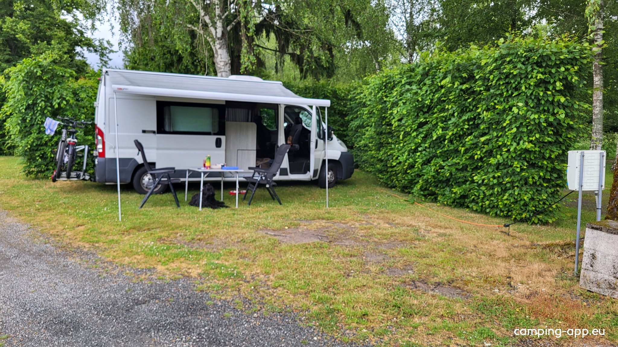 Camping de la Voueize — Campingplatz in Gouzon