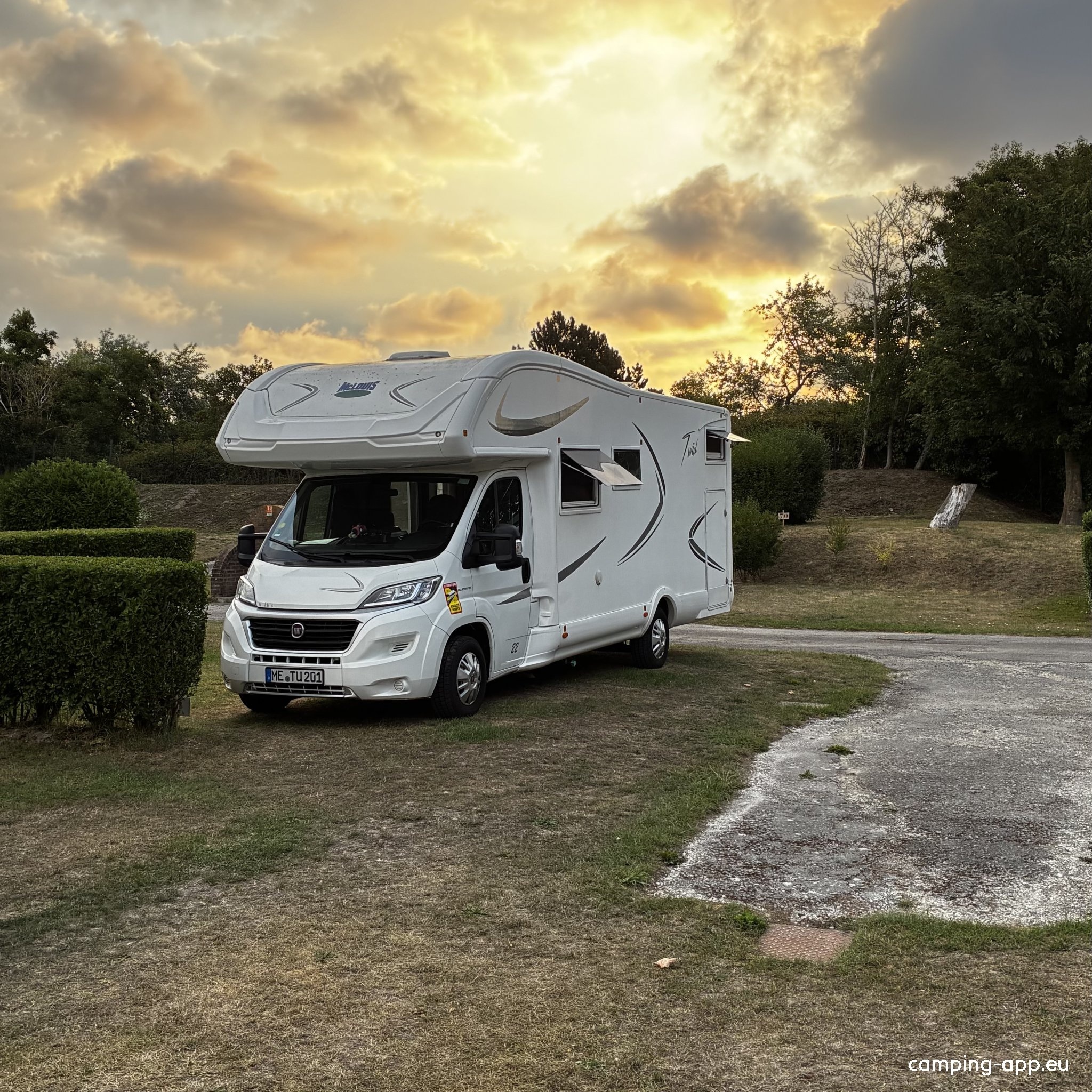 Camping De La Plage — Campingplatz in Grand-Fort-Philippe