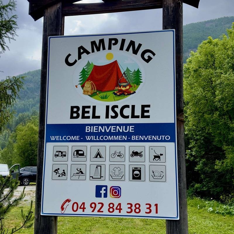 Camping Municipal Bel-Iscle — Camping Site in Saint-Paul-sur-Ubaye