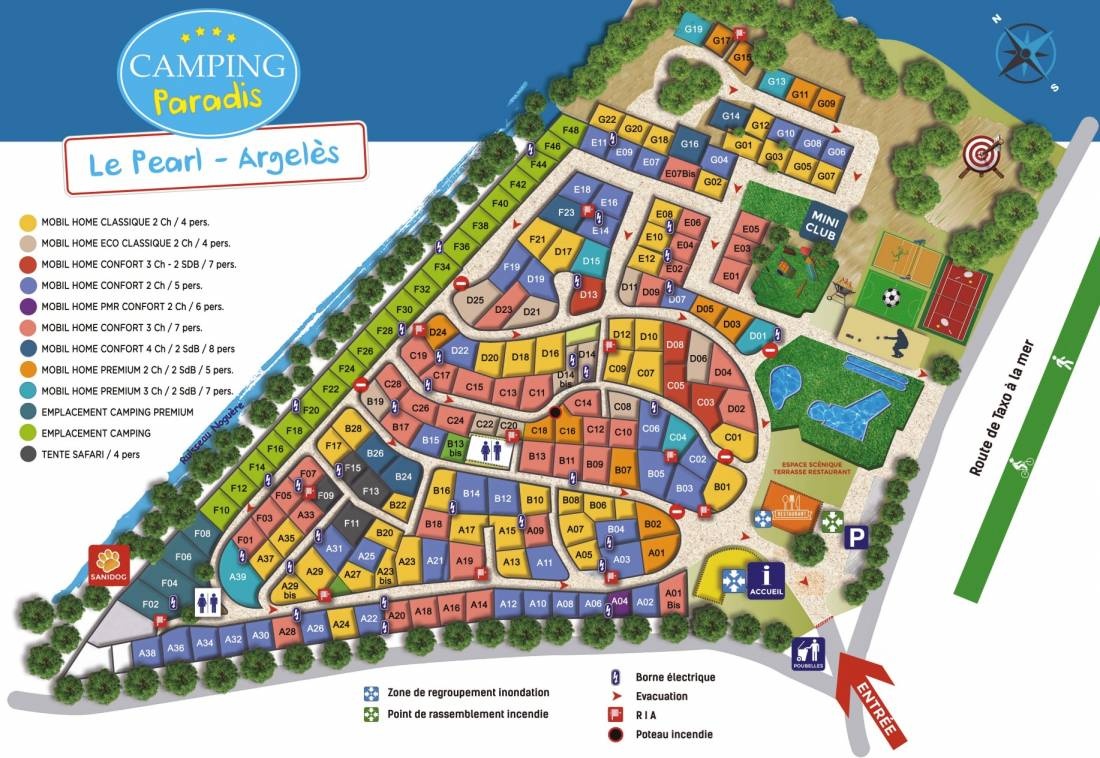 Camping Paradis Le Pearl **** — Camping in Argelès-sur-Mer