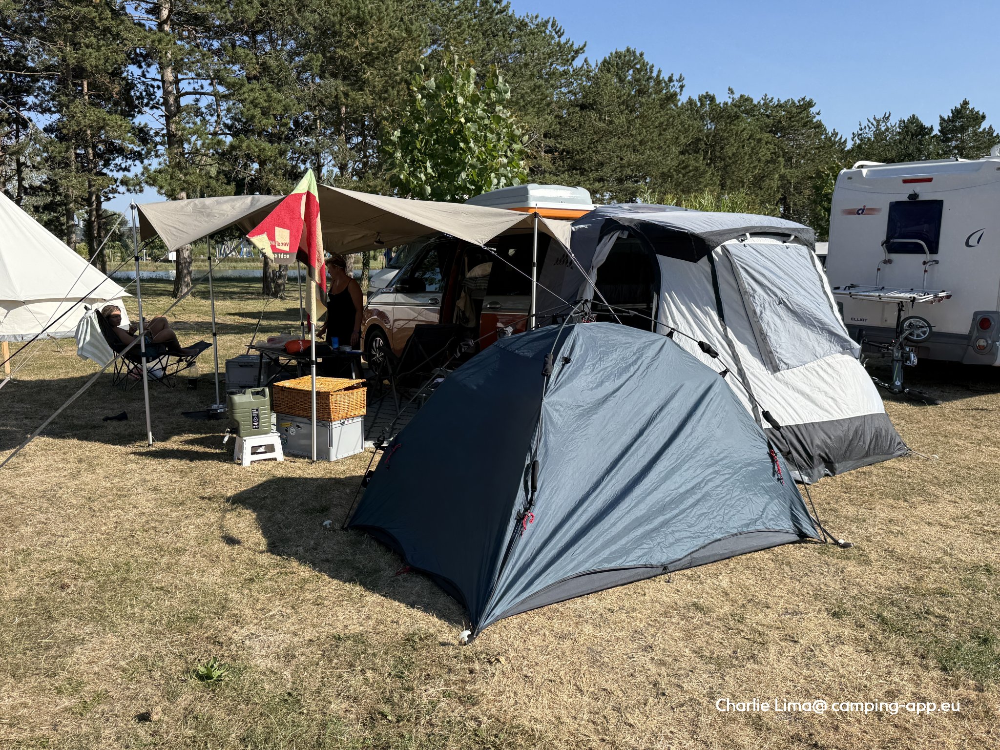 Camping Le Fanal — Cámping in Isigny-sur-Mer / Normandie