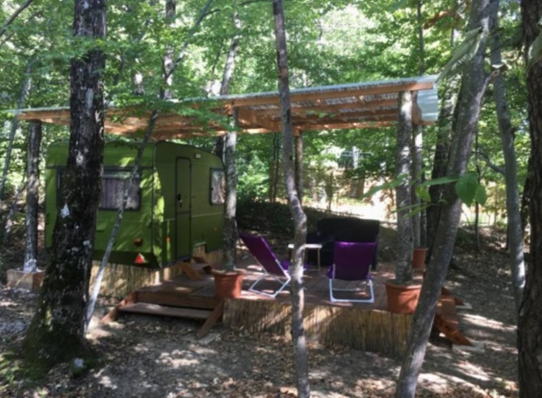 L’Ermitage du Grand Bois — Kemping in Truinas 