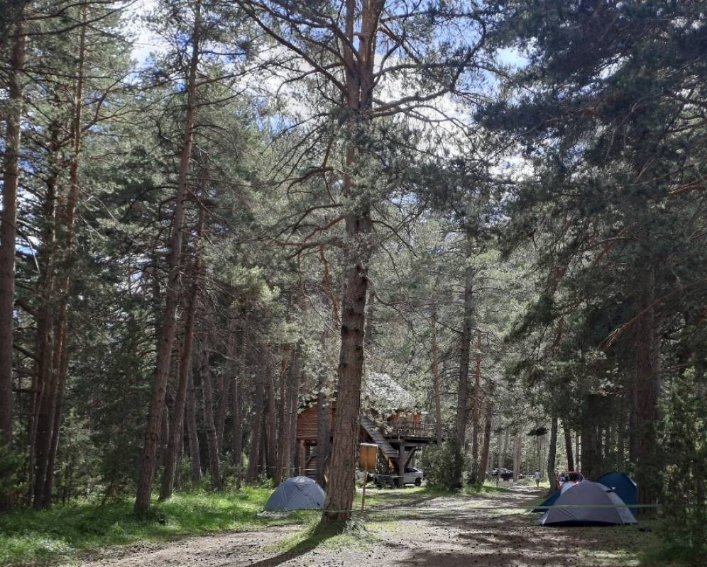 Camping du Bois des Alberts — Cámping in Montgenèvre