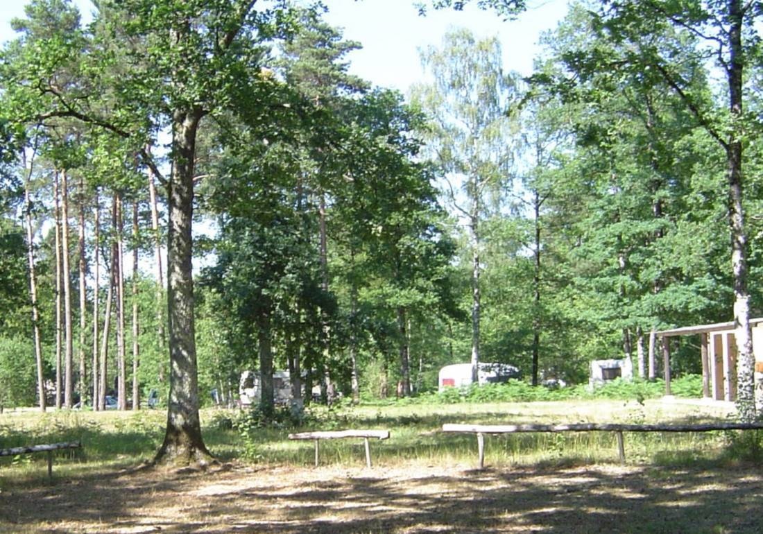 Camping Le Bois Des Forges ** (Naturisten Camping) — Campingplads in Cléré-les-Pins