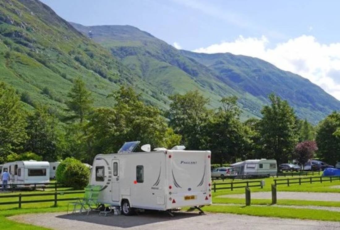 Glen Nevis Self-Catering Park — Campingplass in Fort William / Scotland