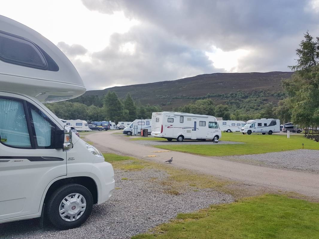 Braemar Caravan Park — Camping in Braemar / Scotland