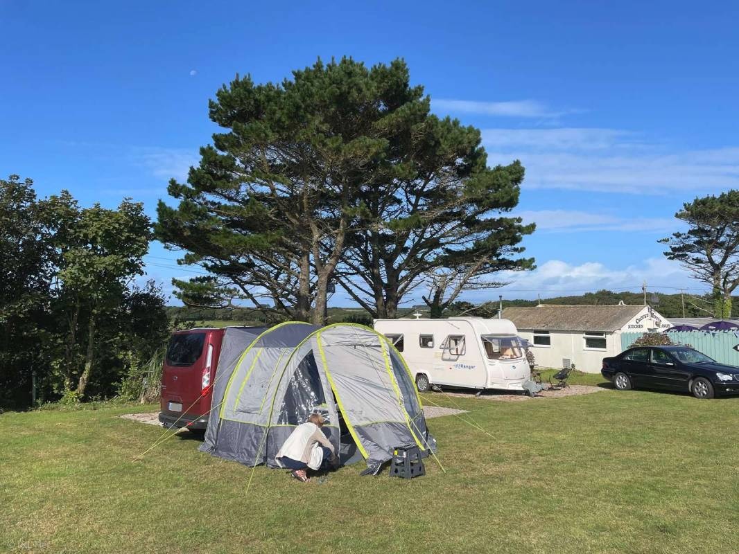 Treverven Touring Caravan & Camping Site — Area da campeggio in Penzance