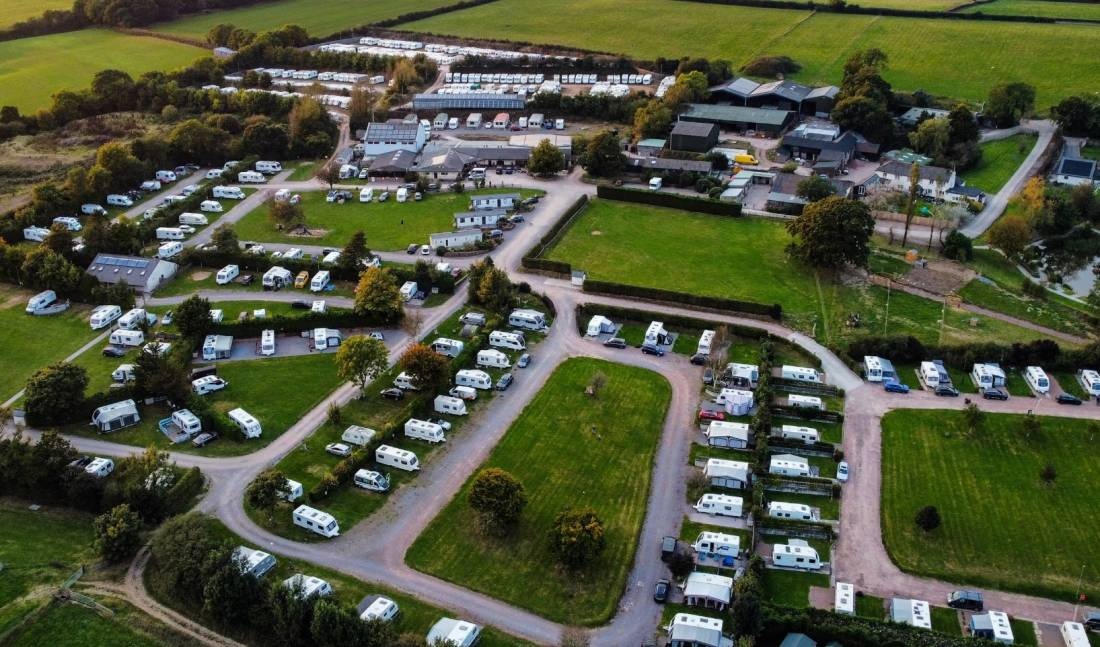 Yeatheridge Farm Caravan Park — Campingplass in East Worlington/Crediton / England