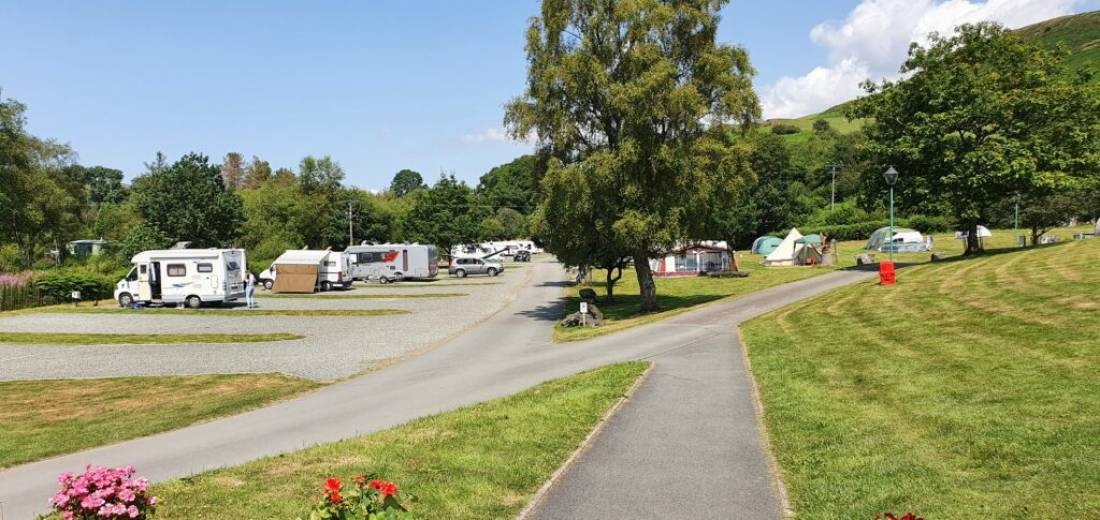 Woodlands Caravan Park — Campingplads in Devil's Bridge/Aberystwyth