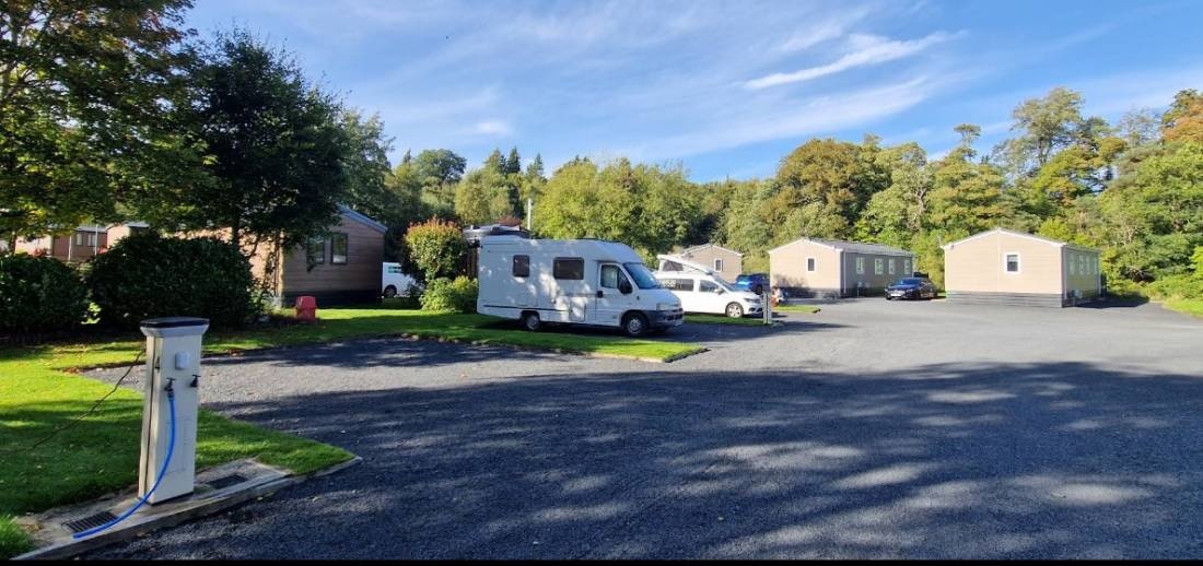 Riverside Caravan Park — Campingplatz in Hawick / Scotland