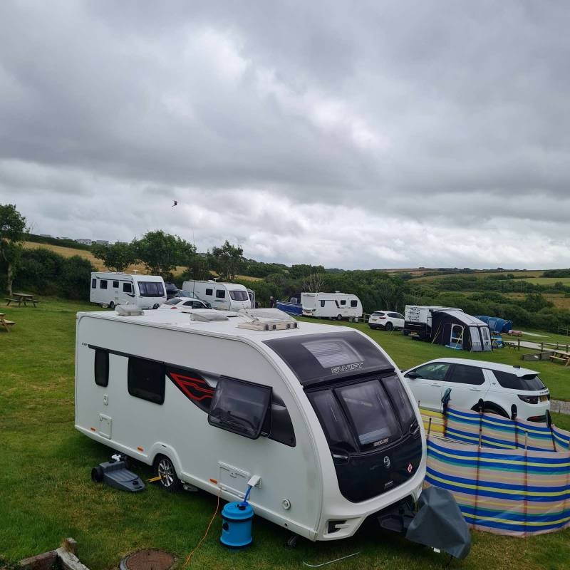 TR8 5QS — Camping Site in 