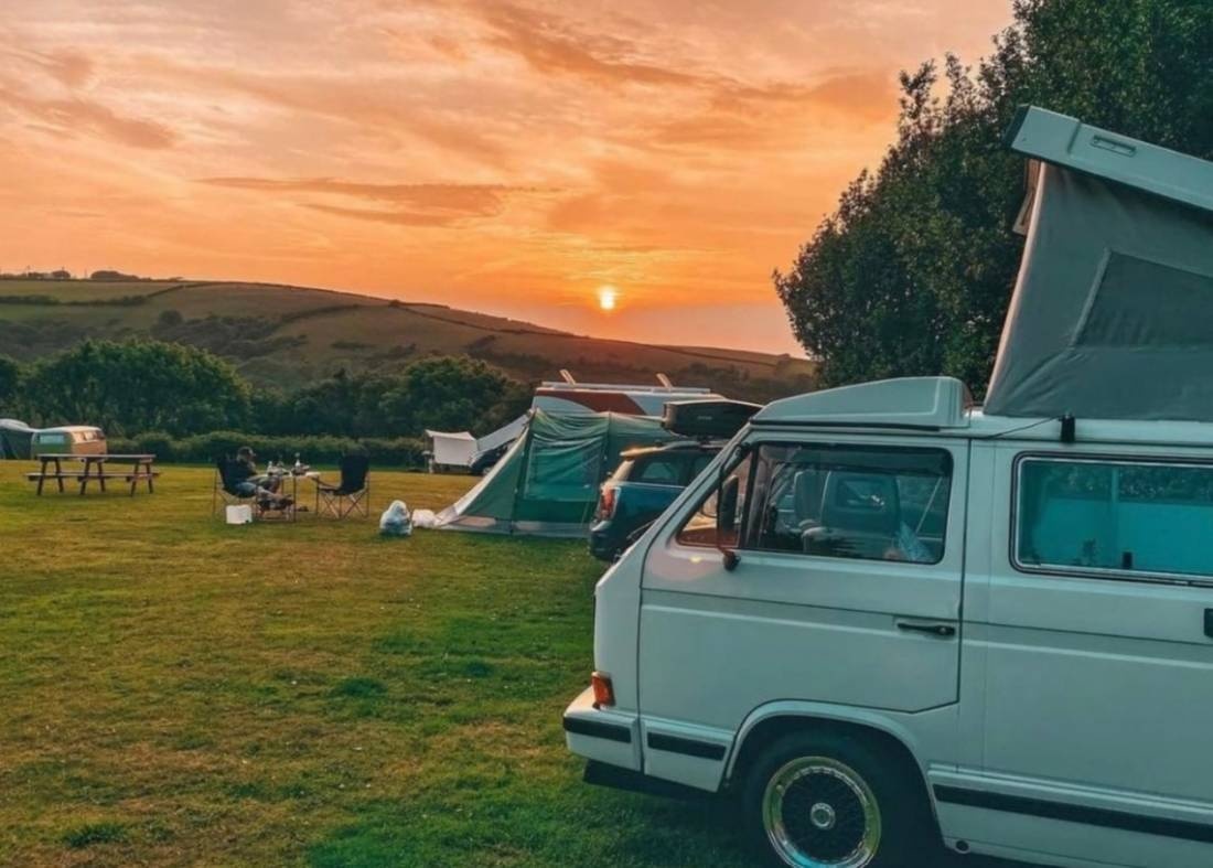 Channel View Caravan & Camping Park — Kemping in Lynton, Nord-Devon 