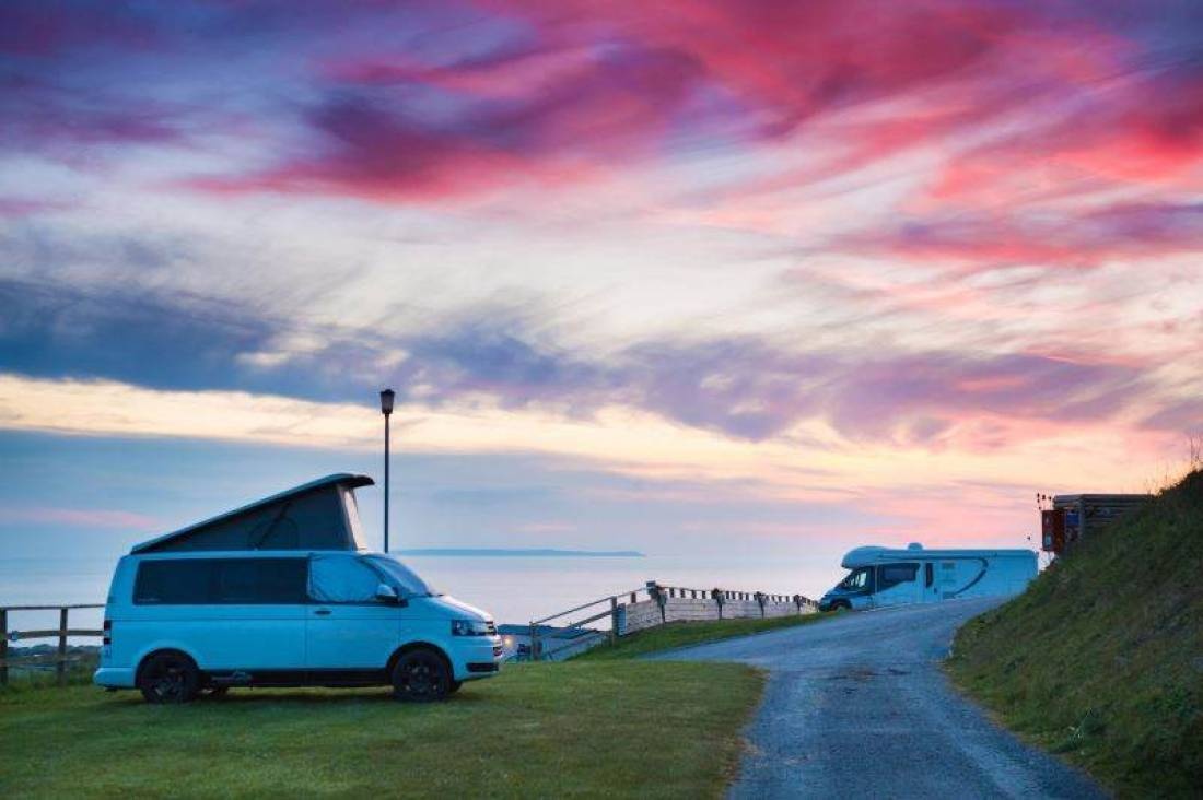 Woolacombe Sands Ferienpark — Camping in Woolacombe / Nord Devon / England