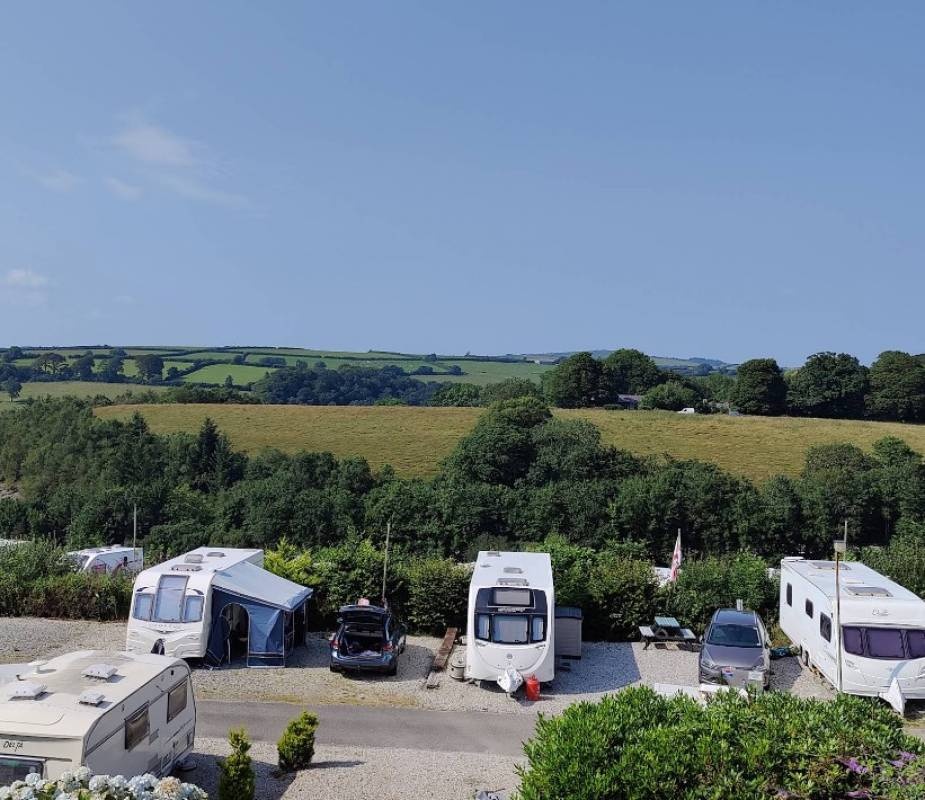 Pine Green Valley Caravan and Camping Park — Camping Site in Doublebois, Liskeard
