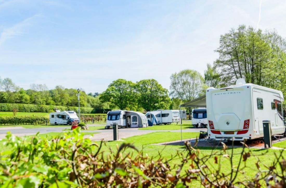 Poston Mill Touring Park — Sítio de acampamento in Peterchurch Hereford Herefordshire