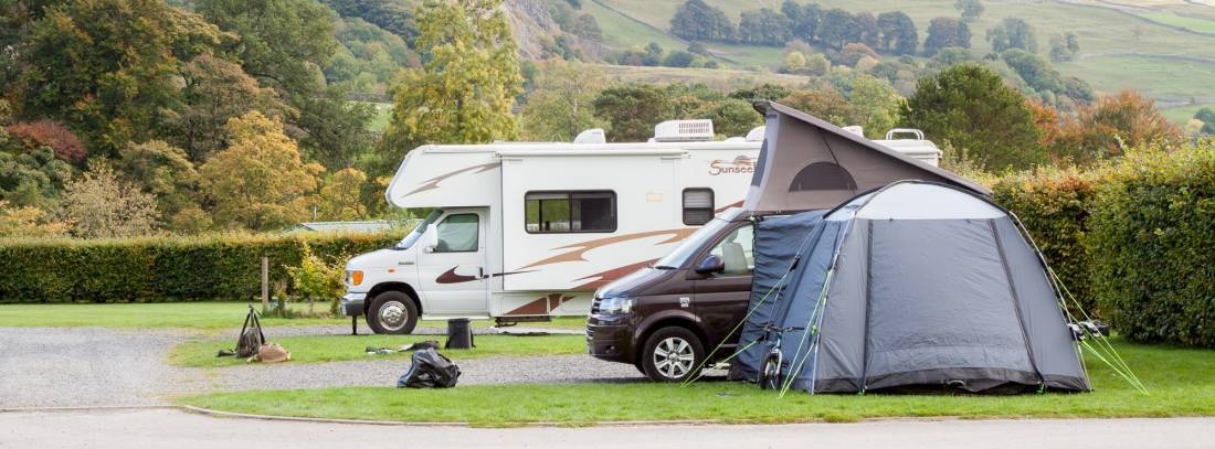 Knight Stainforth Hall Camping & Caravan Park — Sítio de acampamento in Settle / Yorkshire / England