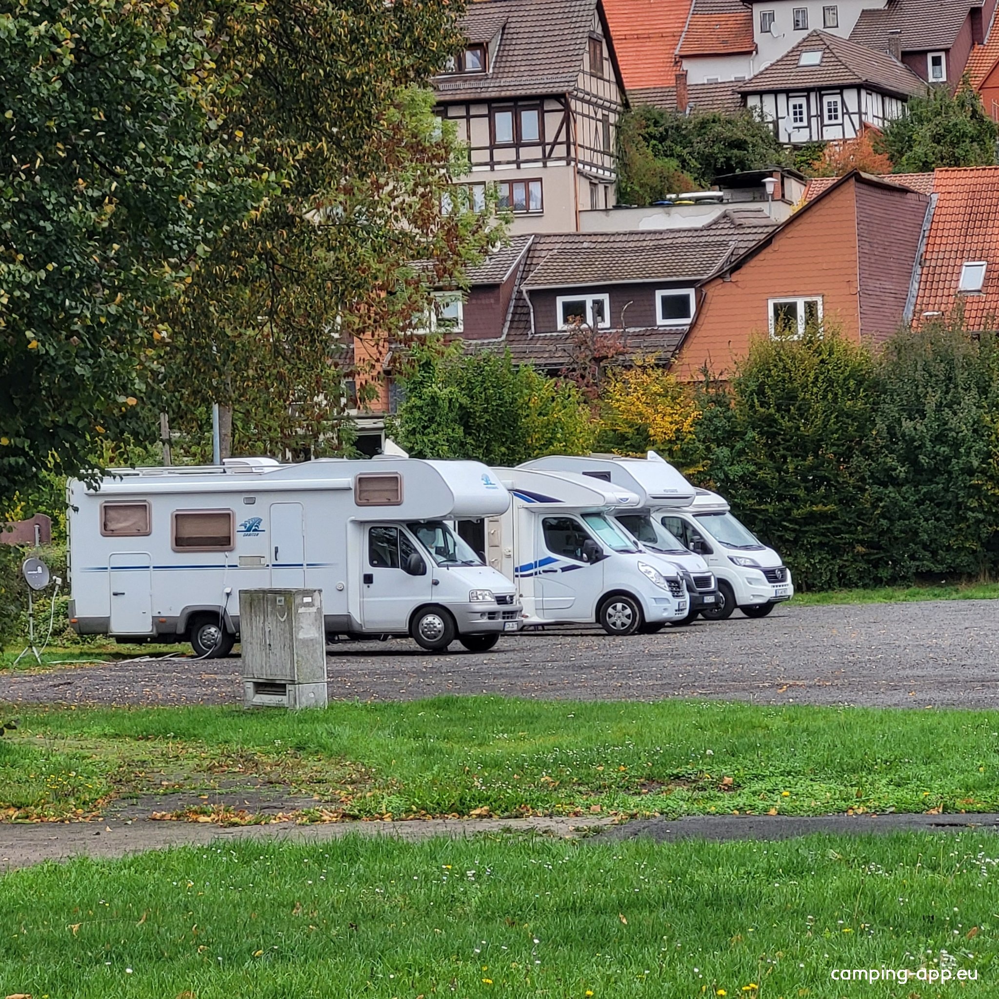 Stellplatz Franzrasen — Campervan Site in Bad Sooden-Allendorf