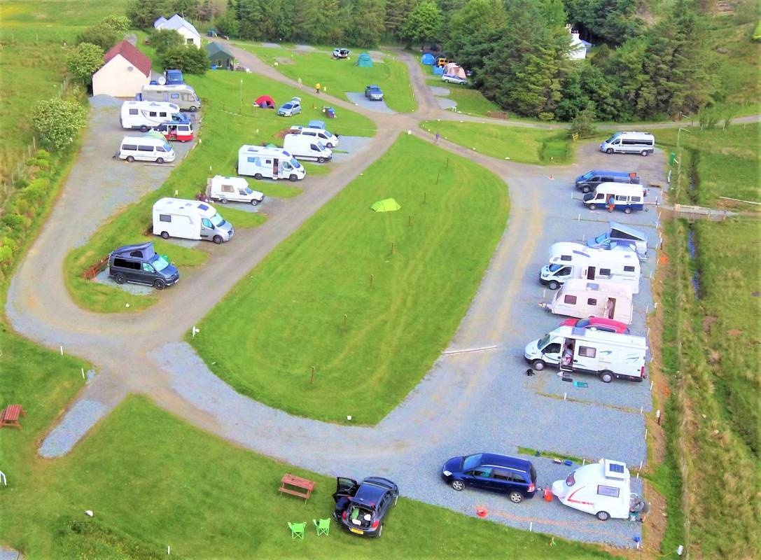 Clachan — Camping in Staffin (Skye) / Scotland