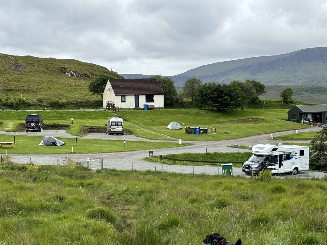 Clachan — Cámping in Staffin (Skye) / Scotland