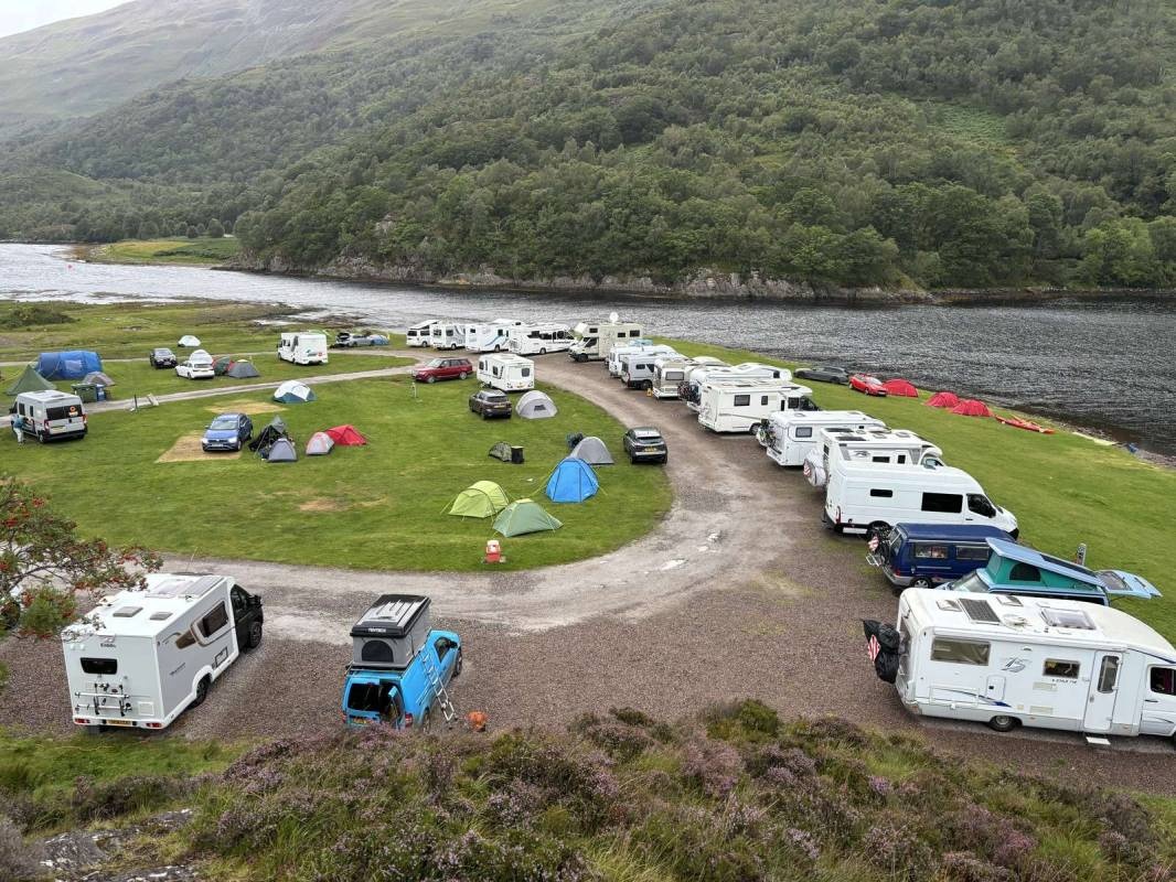 Caolasnacon Caravan & Camping Park — Camping in Kinlochleven/Argyll / Scotland