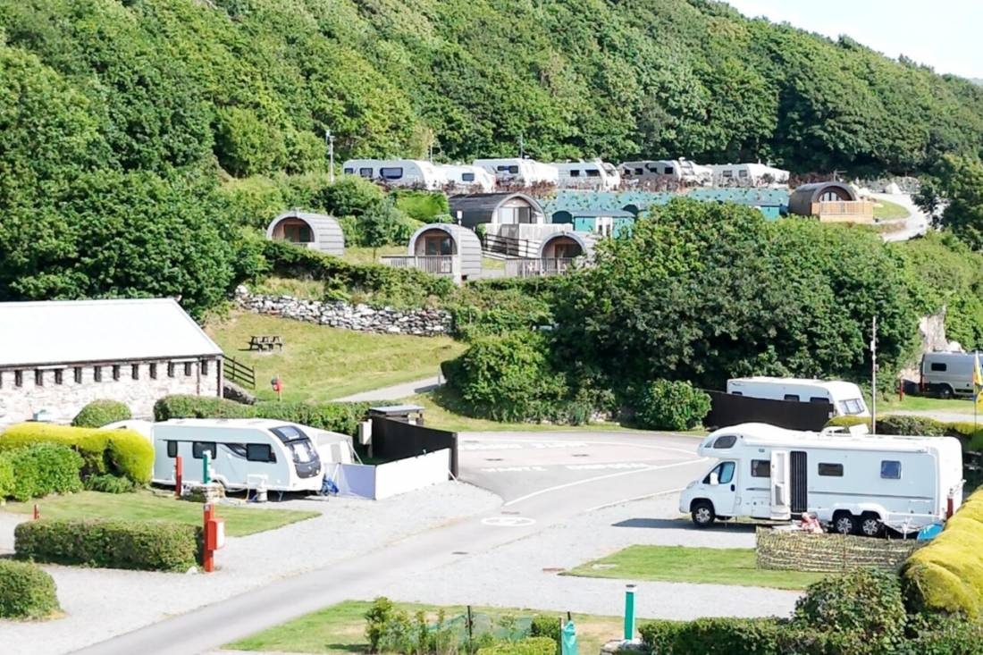 Hendre Mynach Touring & Caravan Park — Campingplads in Barmouth / Wales