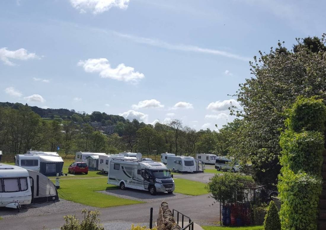 Riverside Caravan Park — Sítio de acampamento in Pateley Bridge / England