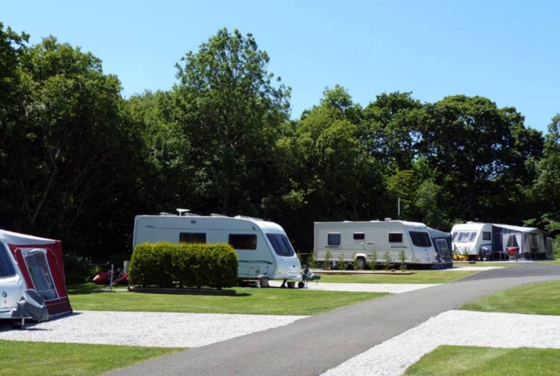 Trethem Mill Touring Park — Camping Site in St. Just-in-Roseland / England