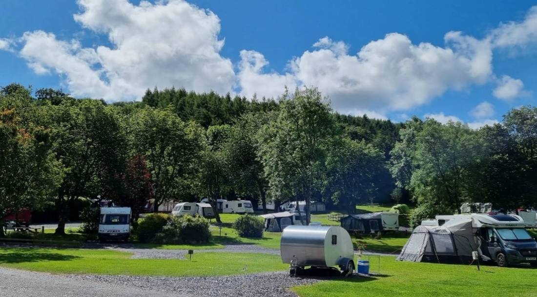 Penybont Touring Park — Kemp in Bala Gwynedd / Nordwales 