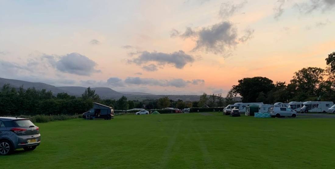 Bishops Meadow Caravan and Camping Park — Camping in Brecon / Wales