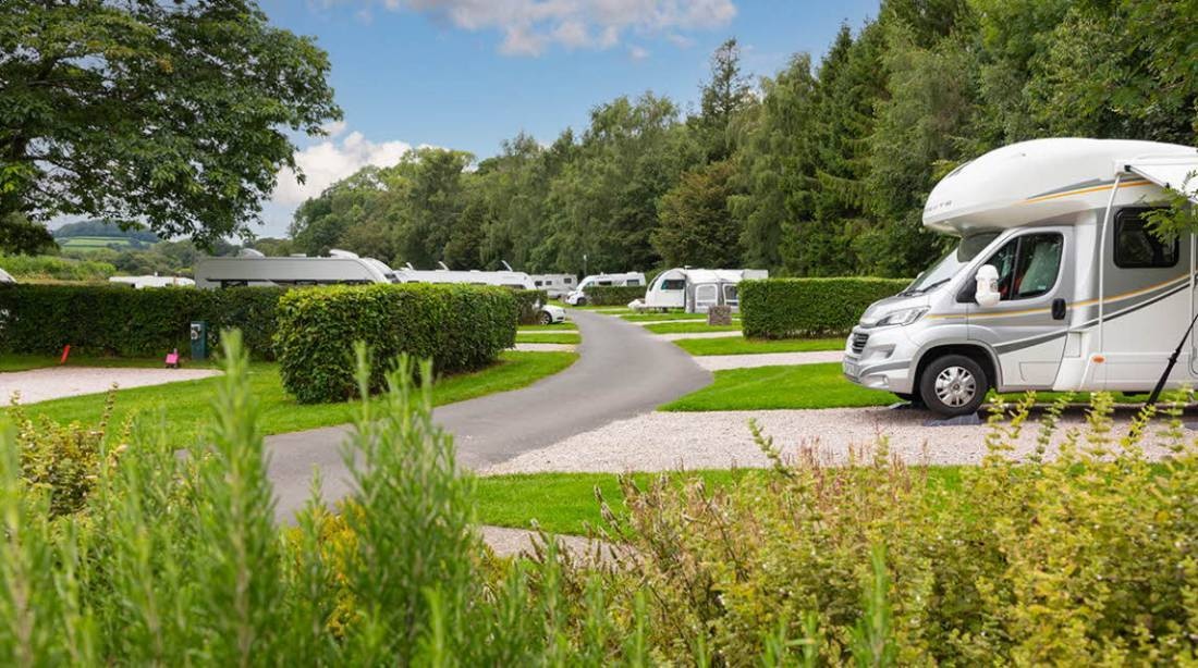 Camping Dornafield — Campingplatz in Newton Abbot 
